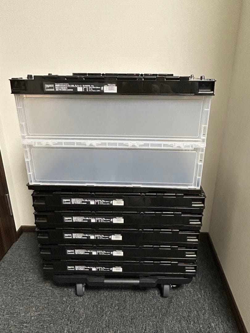 トラスコ中山(TRUSCO) 薄型折りたたみコンテナ 50L Amazon.co.jp: トラスコ中山(TRUSCO) 収納ケース 収納ボックス 薄型