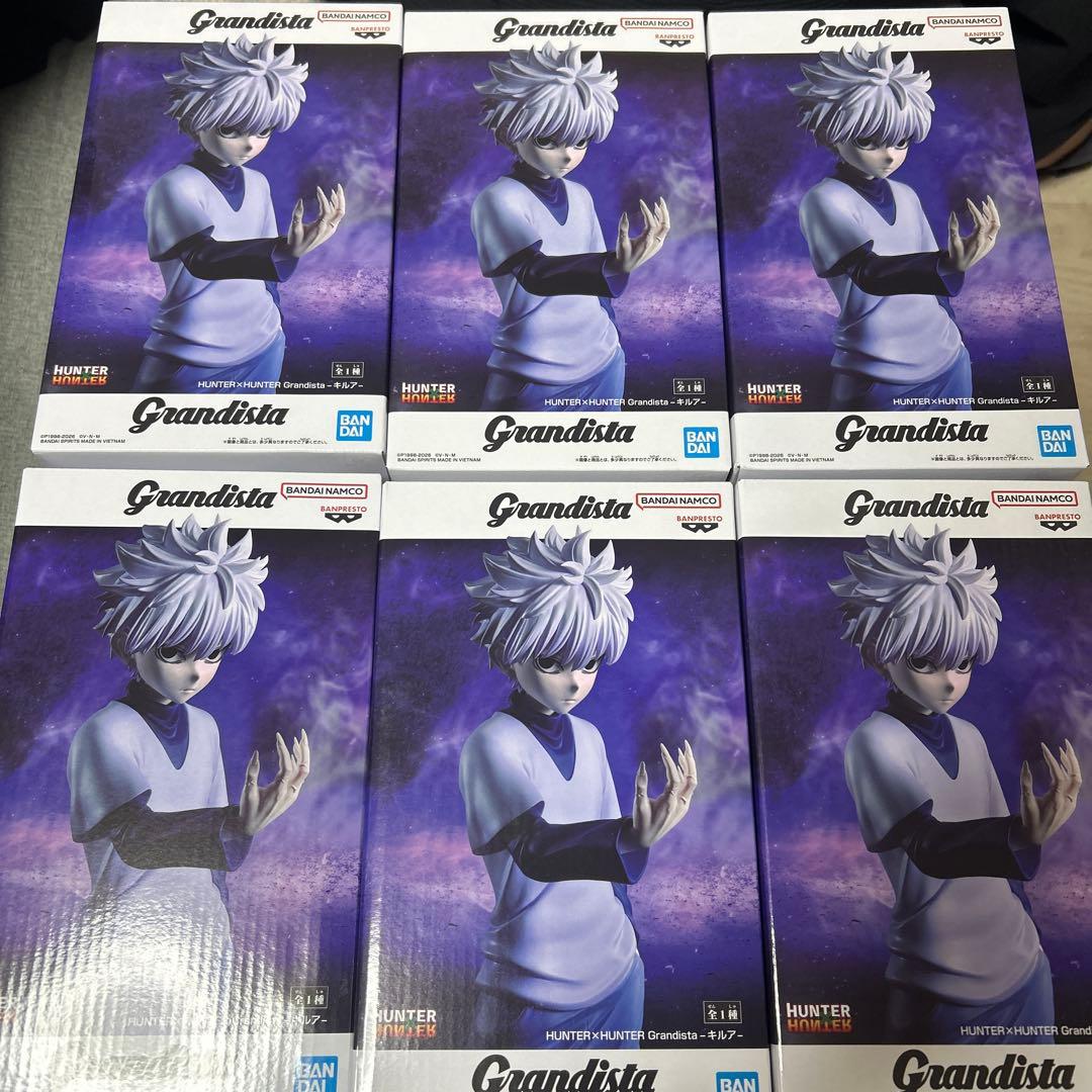 grandista キルア　6個セット Grandista キルア クラピカ 他 フィギュア 6箱セット - メルカリ