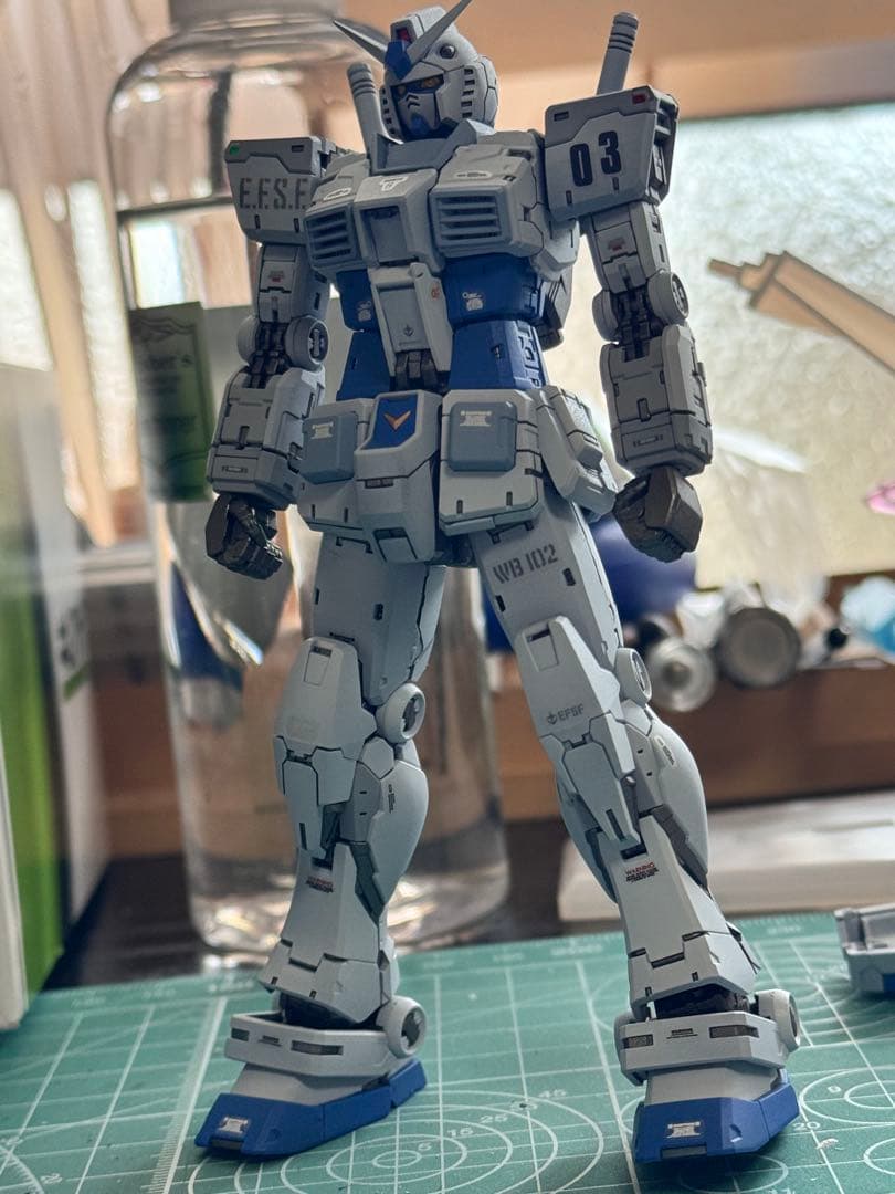 RG 1/144 G3ガンダム 2.0 塗装済み完成品 RG 1/144 G-3ガンダム ver.2.0 | やることないからプラモやる！