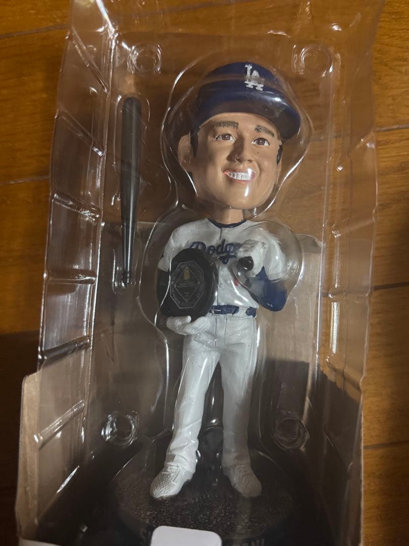 大谷翔平 ボブルヘッド フィギュア ドジャース 大谷翔平 ボブルヘッド LA グッズ ディスプレイ 大きめ