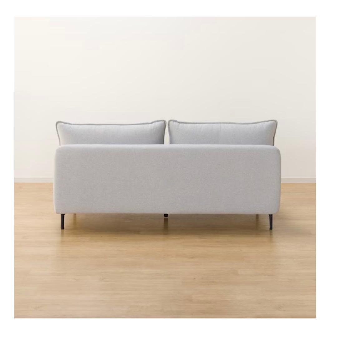 みるくさん】ニトリ広い座面のゆったりソファNシールド3人掛けMS01