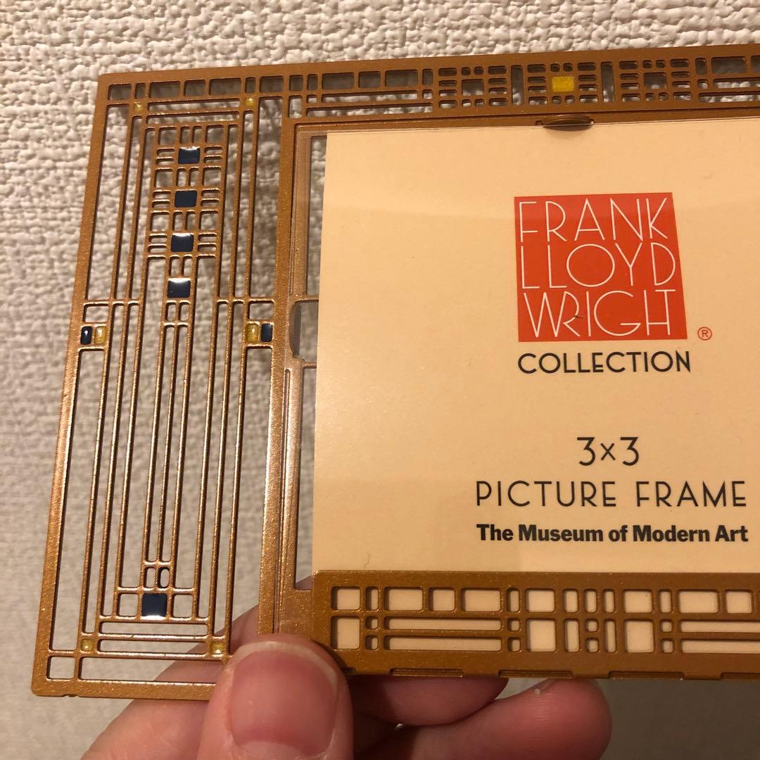 フランクロイドライト　新品　moma フォトフレーム　希少 ≪送料込≫ FRANK LLOYD WRIGHT PICTURE FRAME MoMA NewYork 24516