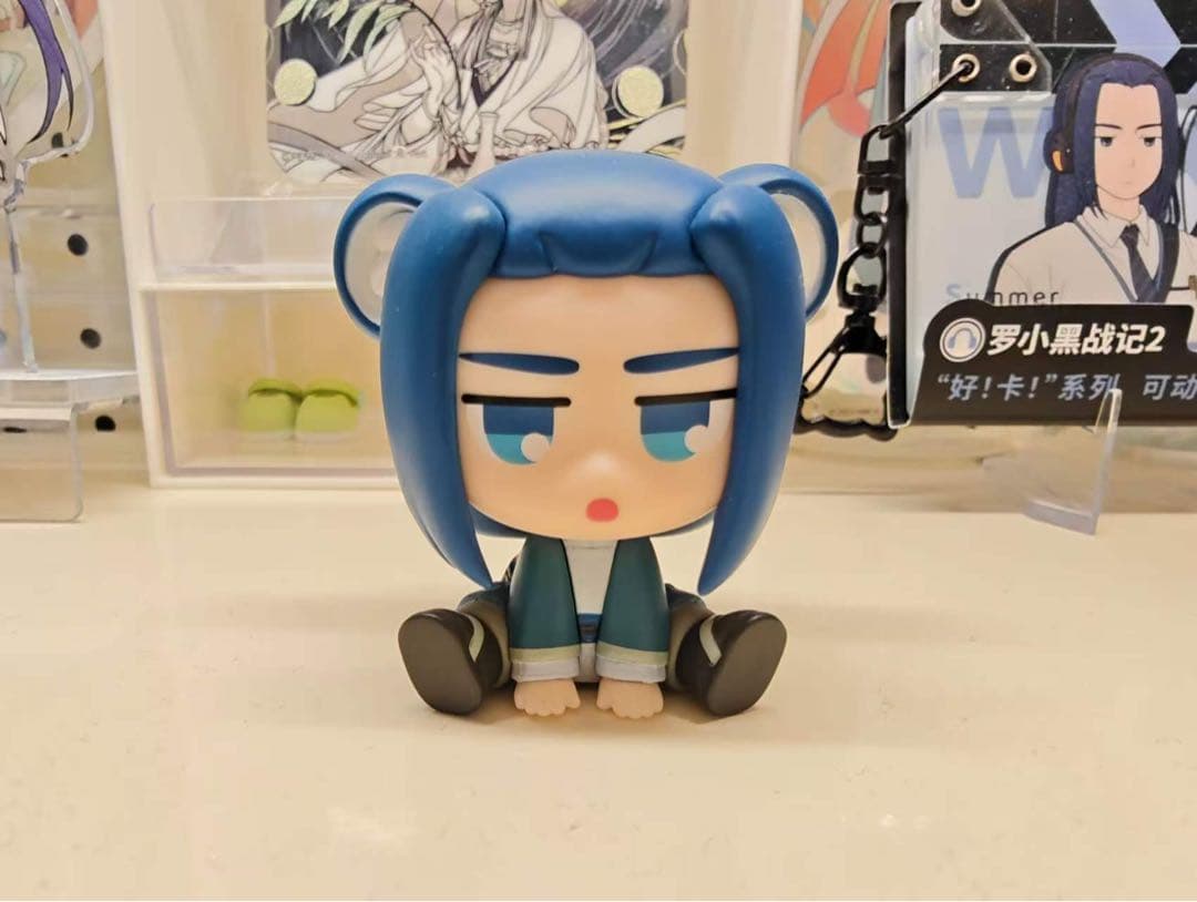 羅小黒戦記 ロシャオヘイセンキ ミニフィギュア 特典カード 無限