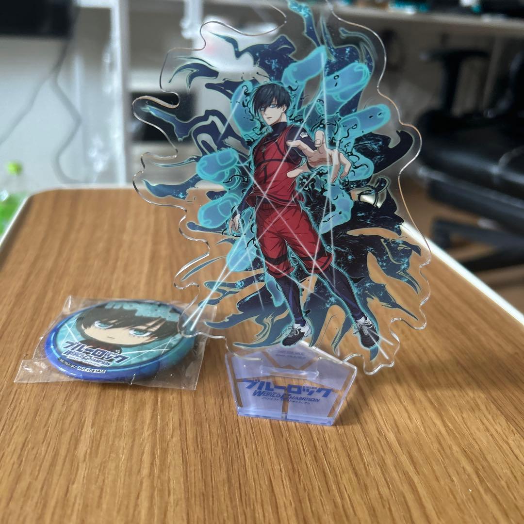 ブルーロックPWC アクリルスタンド 缶バッジ 覚醒凛 糸師凛 - メルカリ