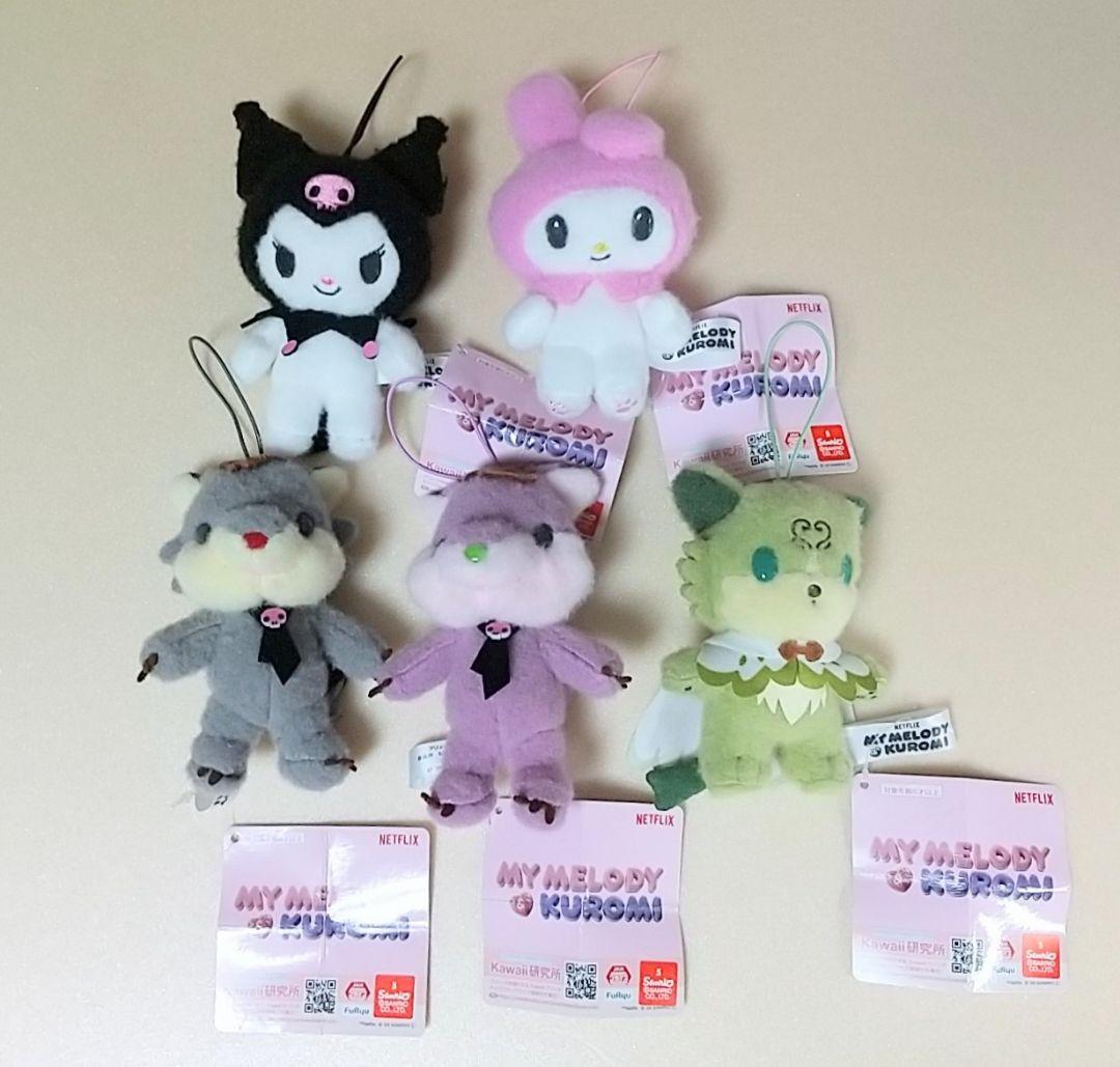 全5種セット【「My Melody & Kuromi」マスコット - メルカリ