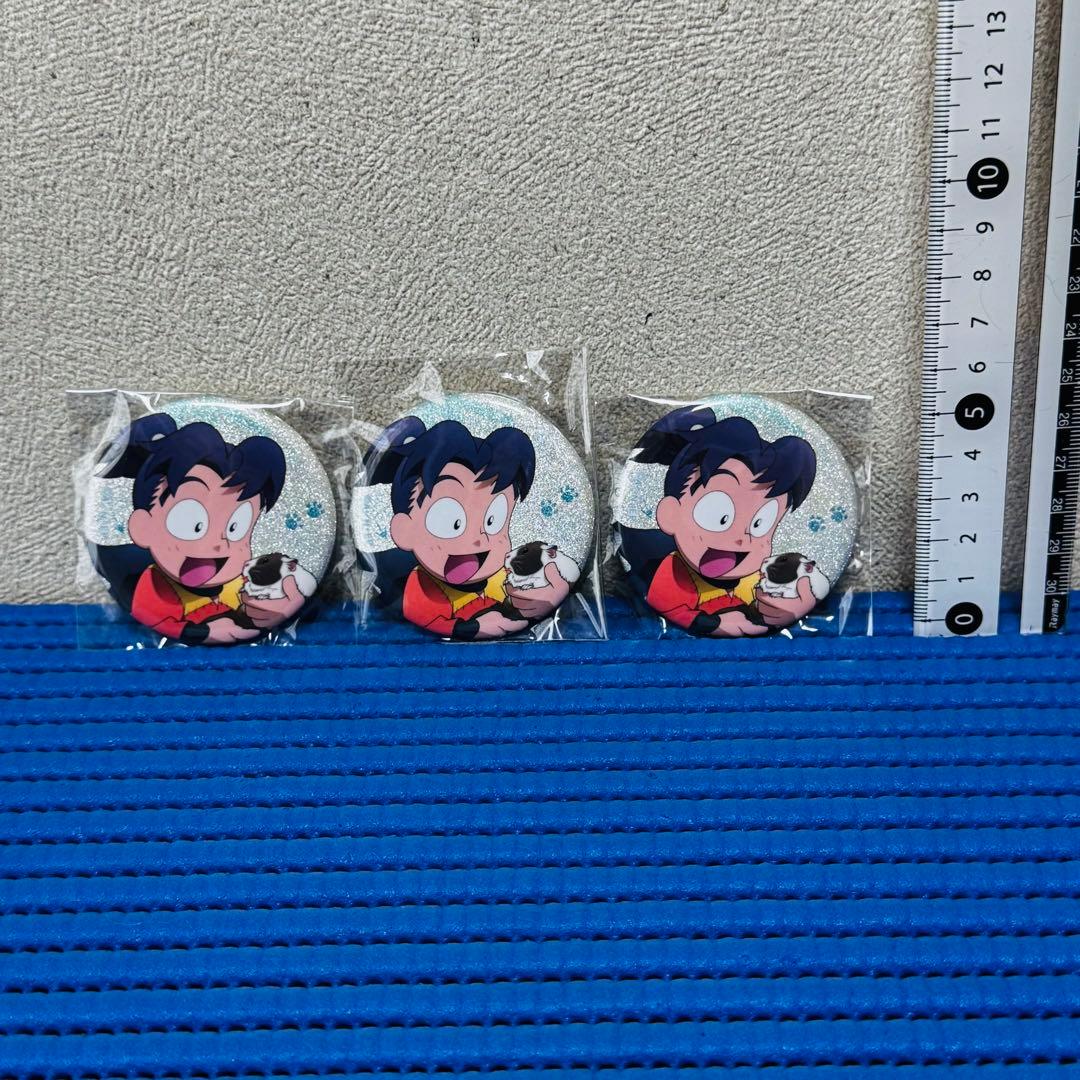 忍たま乱太郎 摂津きり丸 東武動物公園 グリッター缶バッジ セット ゃ