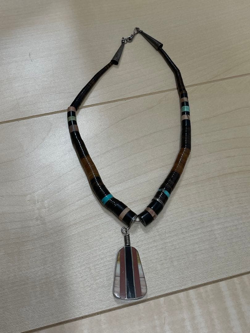 1960's ネイティブアメリカン ビーズ ネックレス ナバホ 52290a6e99976f02e09e8c3374f326