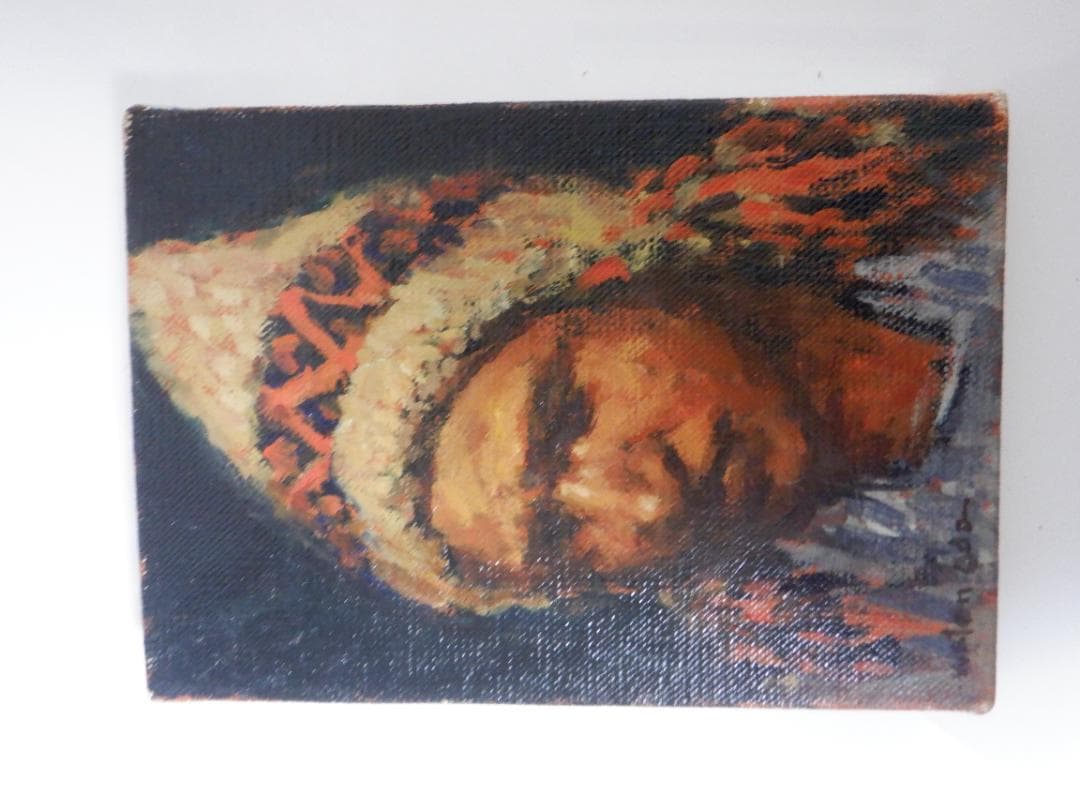 油彩画 原画「クスコの青年」小田和典　作　SMサイズ Yahoo!オークション -「小田和典」(油彩) (絵画)の落札相場・落札価格