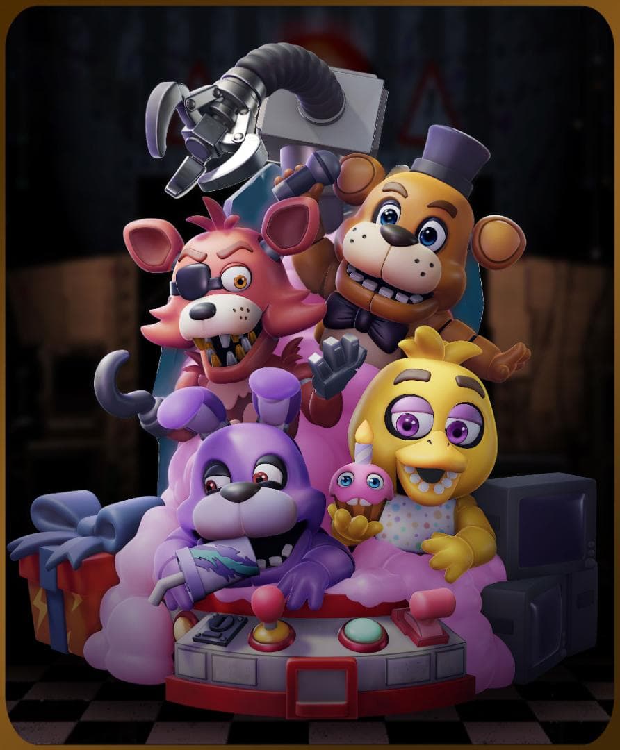 未塗装未組立 フィギュア ガレージキット ファイブナイツアットフレディーズ TSURU / 禁室 (未塗装未組み立てガレージキット) | 産婦人科M/SHOP