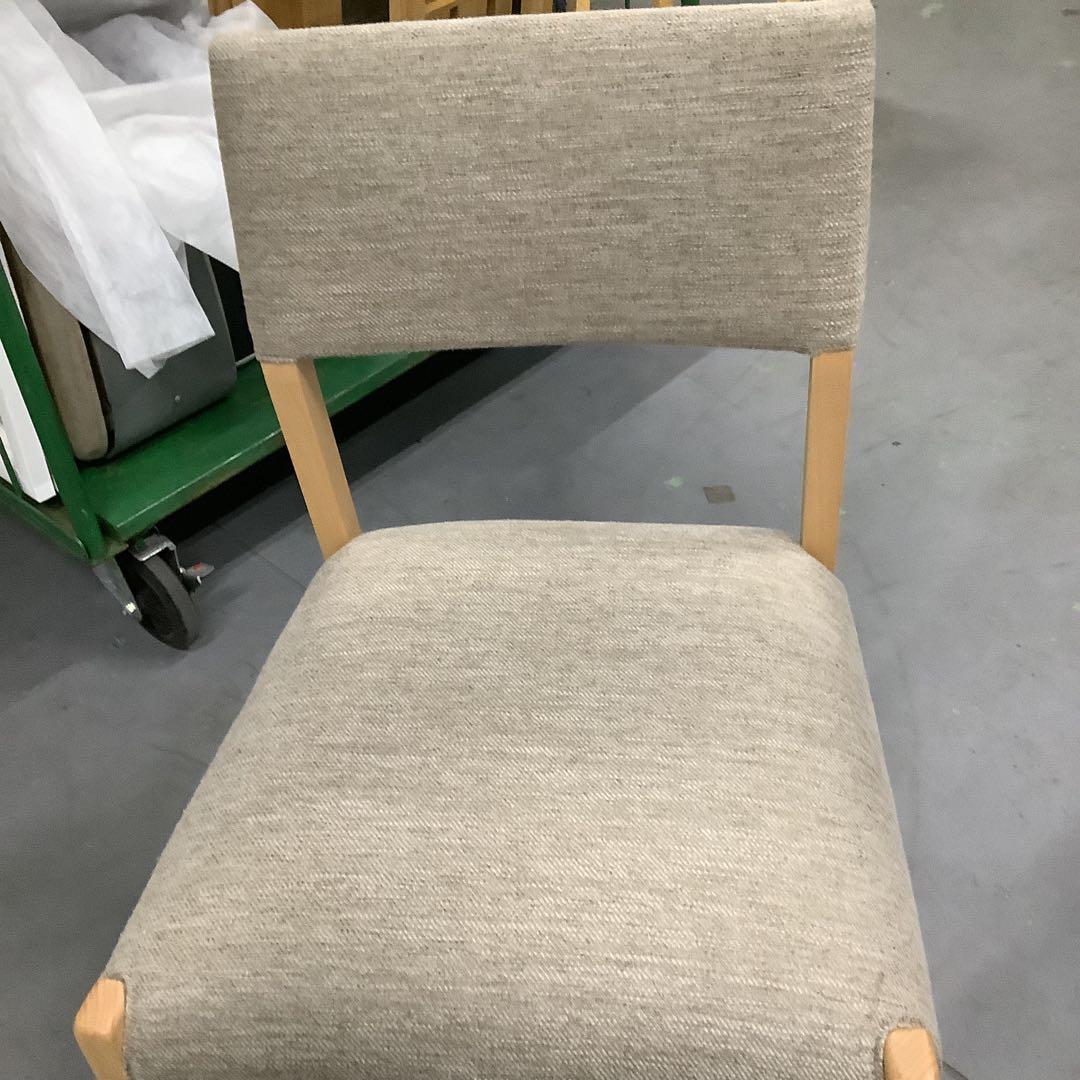 お値下げ不可‼️最終値下げ‼️927 ニトリ布製ダイニングチェア N