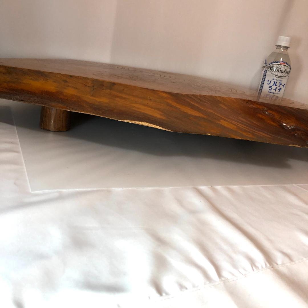 盆栽台、華台　花台　盆栽卓　飾り台　天然木 　80㎝、5.0kg