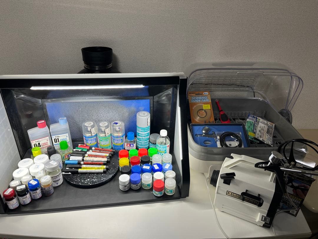 【ブースは付属しません】プラモデル塗装用品まとめ売り スプレー塗装をもっと身近に！童友社「凄！」シリーズに「ホビー用