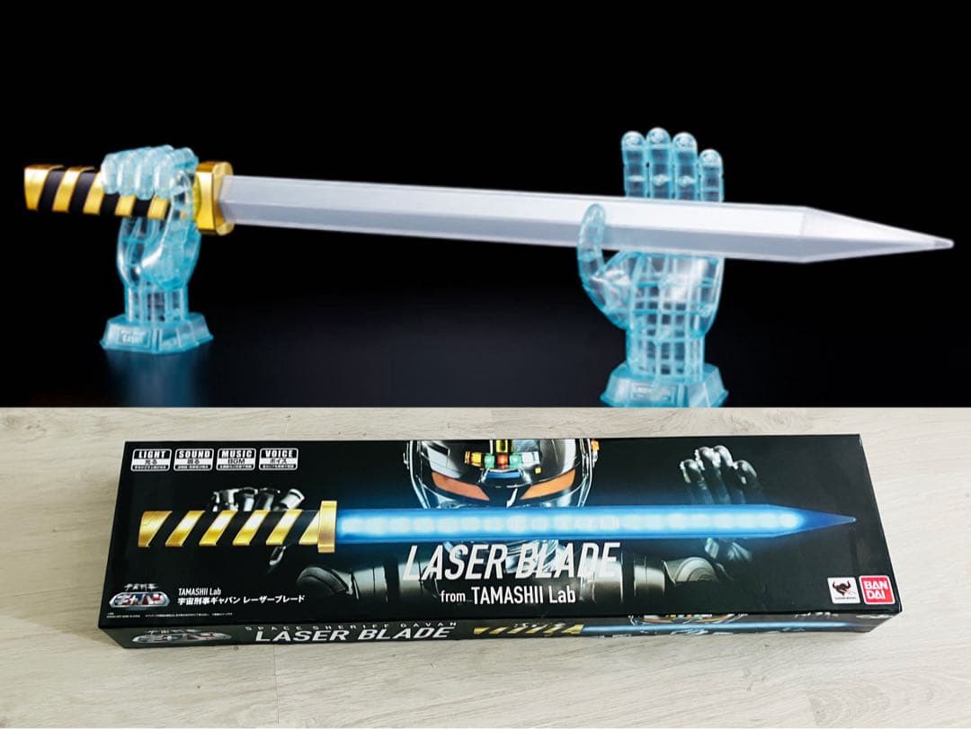 TAMASHII Lab 宇宙刑事ギャバン レーザーブレード ブレード 新品 BANDAI（バンダイ） TAMASHII Lab 宇宙刑事ギャバン レーザーブレード