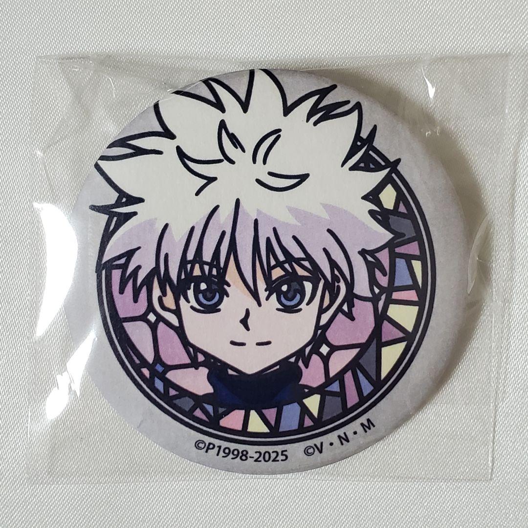 HUNTER×HUNTER』切り絵シリーズ 和紙缶バッジ〈キルア〉〈イルミ
