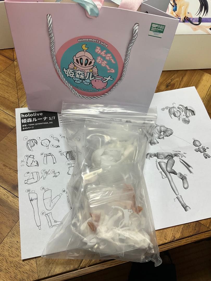 (早い者勝ち) 姫森ルーナTORA ガレージキット　正規品　ホロライブ ホロライブ 姫森ルーナ 3-29-17 花の賀 ワンフェス 2025 冬 WF2025W