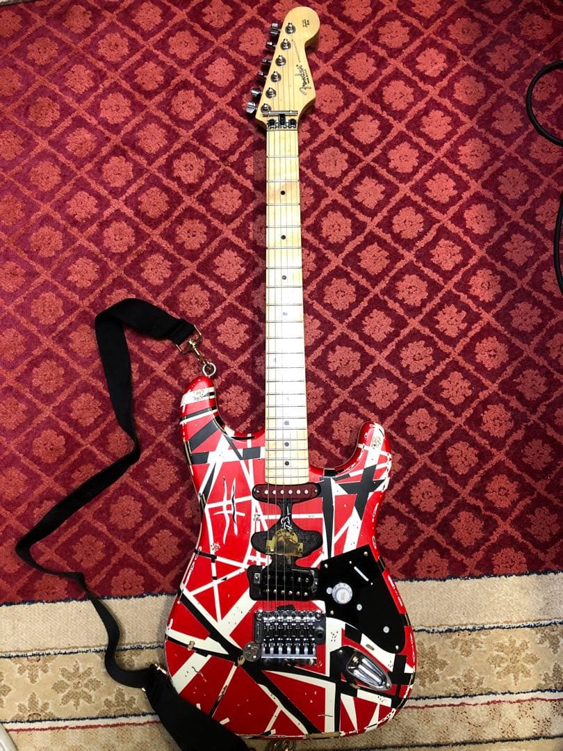 evh フランケン 自作ギター - メルカリ