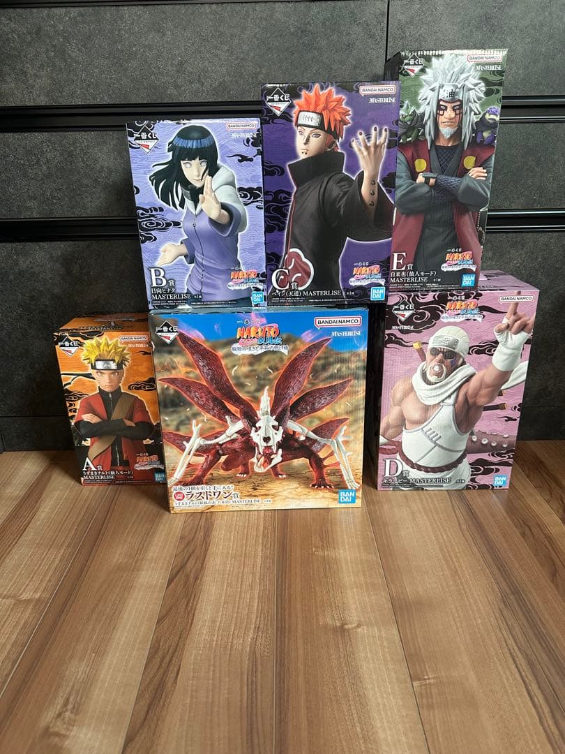 ナルト　一番くじ　フィギュアコンプリートセット 一番くじ NARUTO-ナルト- 疾風伝 忍ノ絆｜一番くじ倶楽部｜BANDAI