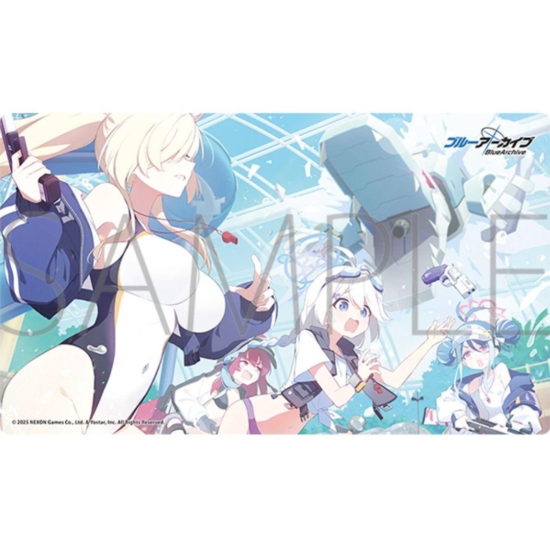 プレイマット ブルーアーカイブ デスクマット ラバーマット ブルアカ