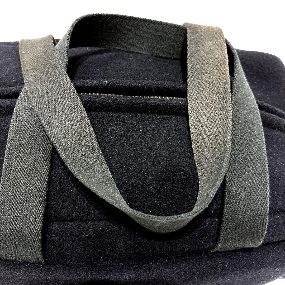 激レア】PORTER ポーター ウール ミニボストンバック ブラック