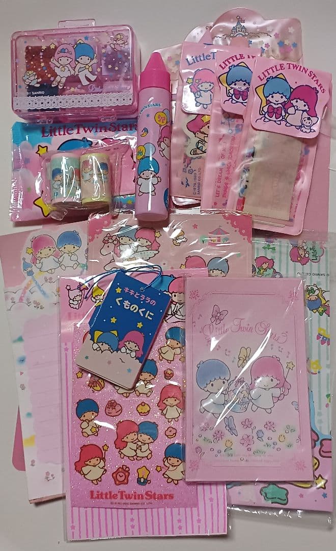 サンリオ　リトルツインスターズ　まとめ売り　グッズセット サンリオ》リトルツインスターズ グッズ まとめ売り 7点セット｜Yahoo