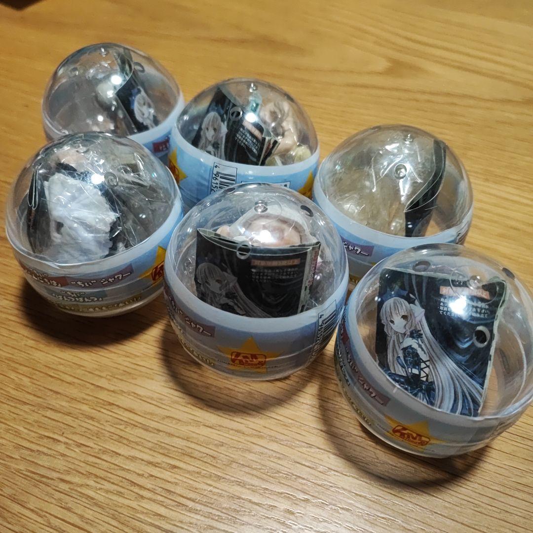 完全未開封！ちょびっツ 原作版 ガチャ 5種コンプリート＋クリア1種類