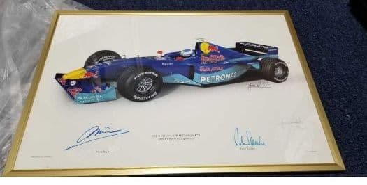 F1、直筆サイン、写真、ミカ・サロ選手の直筆サイン、ペーターザウバー直筆サイン Amazon.co.jp: F1、直筆サイン、写真。F1ドライバー、ミカ・サロの直筆