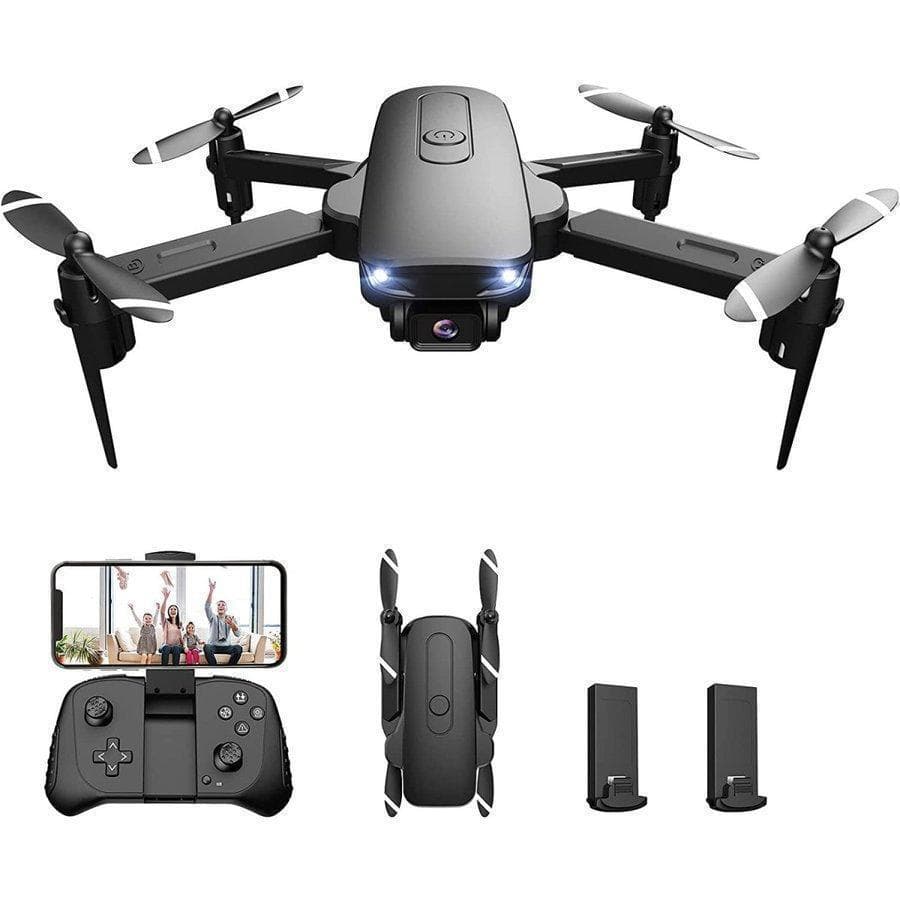 19【新品未使用】【送料無料】ドローン　折りたたみ 1080P バッテリー2個 Holy Stone ドローン 100g未満 小型 こども向け バッテリー3個 1080P