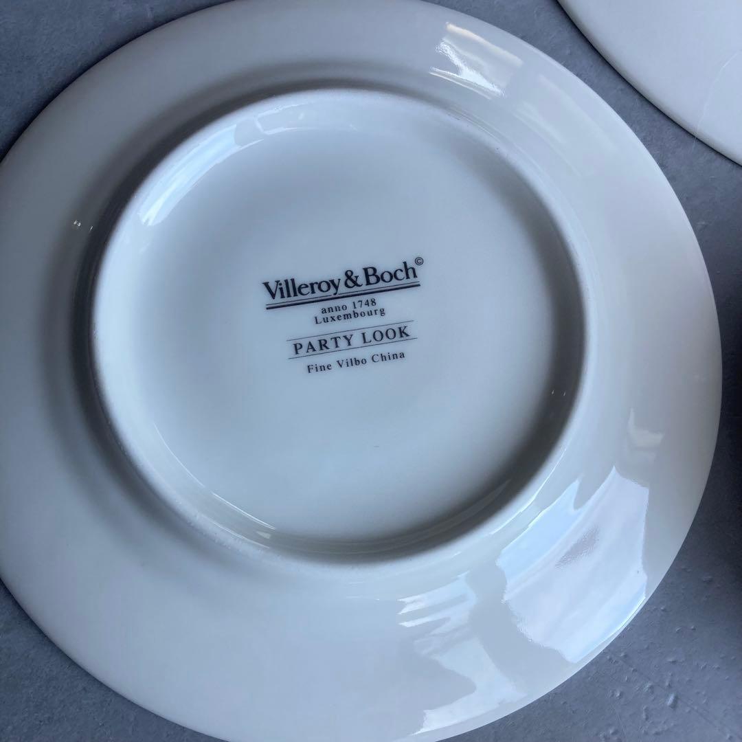 ビレロイ＆ボッホ パーティールック カップ＆ソーサー プレート 6点
