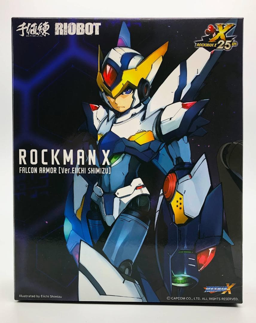 新品未開封｜RIOBOT ロックマンX ファルコンアーマー 千値練 Amazon | 千値練 RIOBOT ロックマンX ファルコンアーマー Ver.EIICHI
