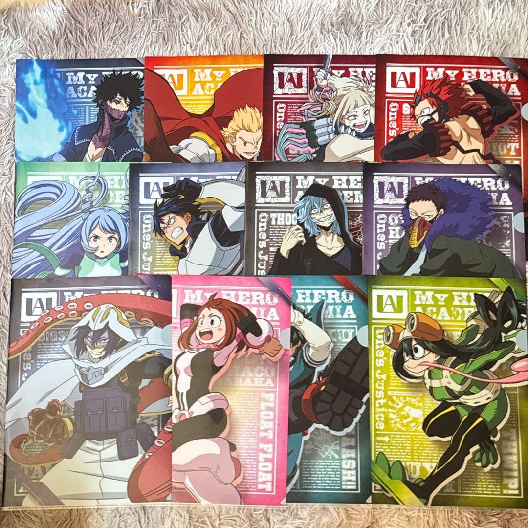 僕のヒーローアカデミア ヒロアカ クリアファイル 12枚セット - メルカリ