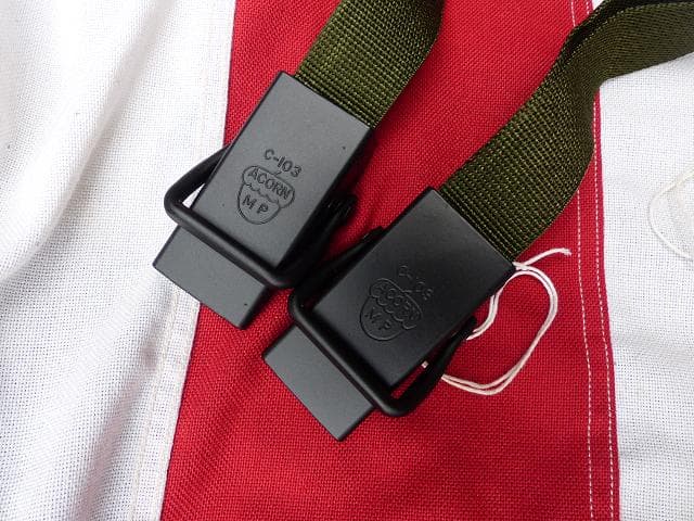 1976” 米軍 アリス カーゴサポート シェルフ ストラップ2本 153