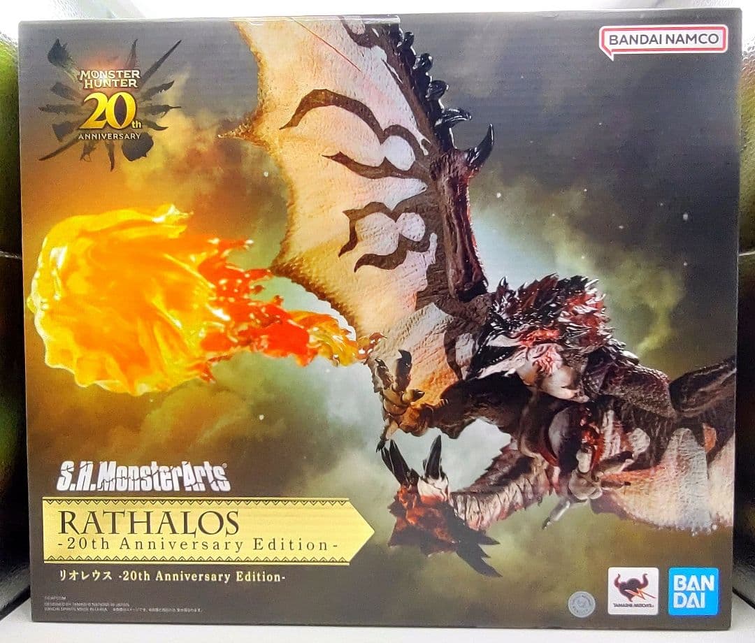 S.H.MonsterArts 20th リオレウス ジンオウガ セット