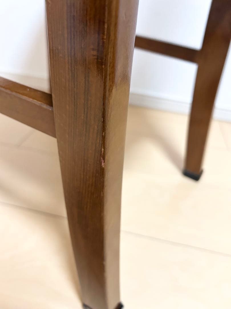 ピアノ トムソン椅子 木目 茶 ウォールナット