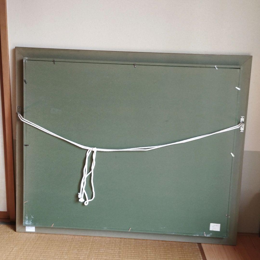 真作] 島田三郎/題名「7月のシャルトル」/大作、油彩F30号/極美品