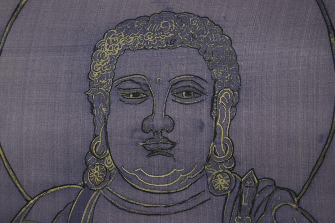 作者不詳/十六羅漢図/掛軸/名家伝来/Z-827 131010_419049907404654047617_9