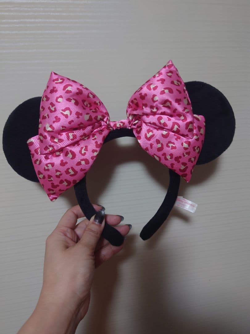 ミニー カチューシャ ヒョウ柄 ピンク 豹柄 ディズニー ミニー カチューシャ レオパード柄 ヒョウ柄 ピンク - メルカリ