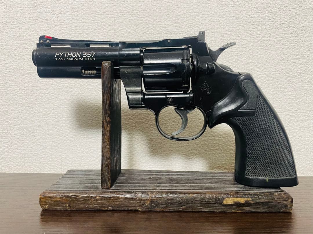 MGC コルトパイソン4インチ　モデルガン モデルガン タナカ コルト パイソン 4インチ HW R-model “シティー