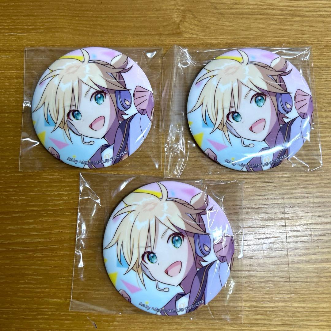 プロセカ 鏡音レン 缶バッジ - メルカリ