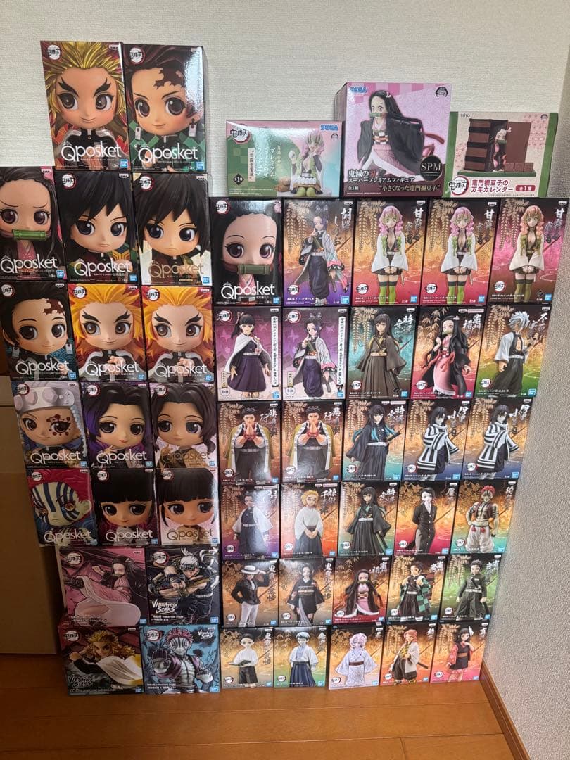 鬼滅の刃 フィギュア51体 まとめ売り 買取】座る 鬼滅の刃 25体セット フィギュア買取 | もえたく！