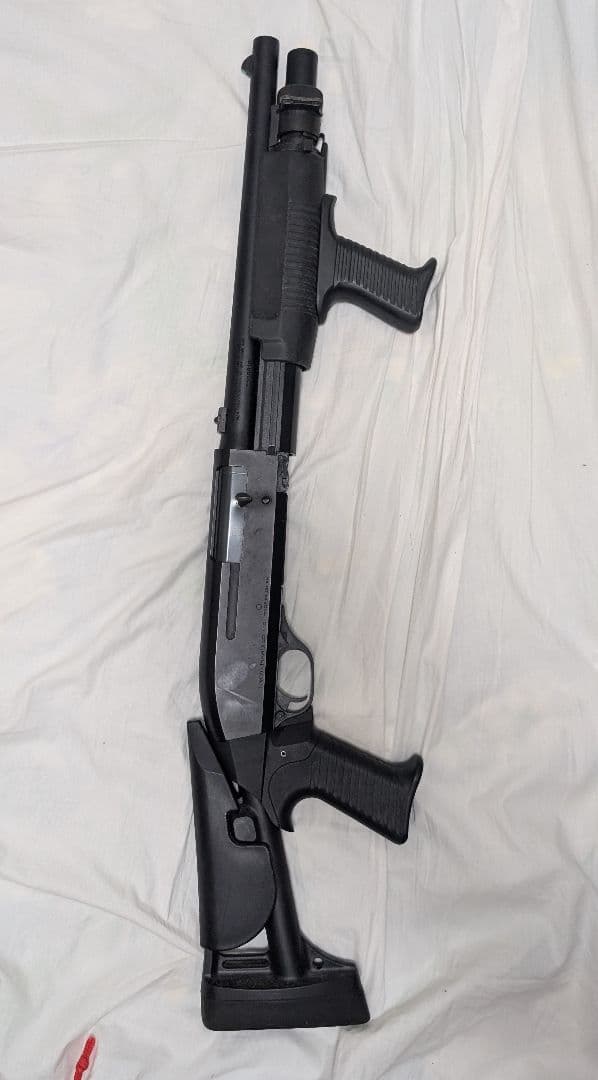 マルイ　M3ショーティ　ストックカスタム品 大門団長の大量破壊ブログ:東京マルイ ショットガン M3 ショーティー②