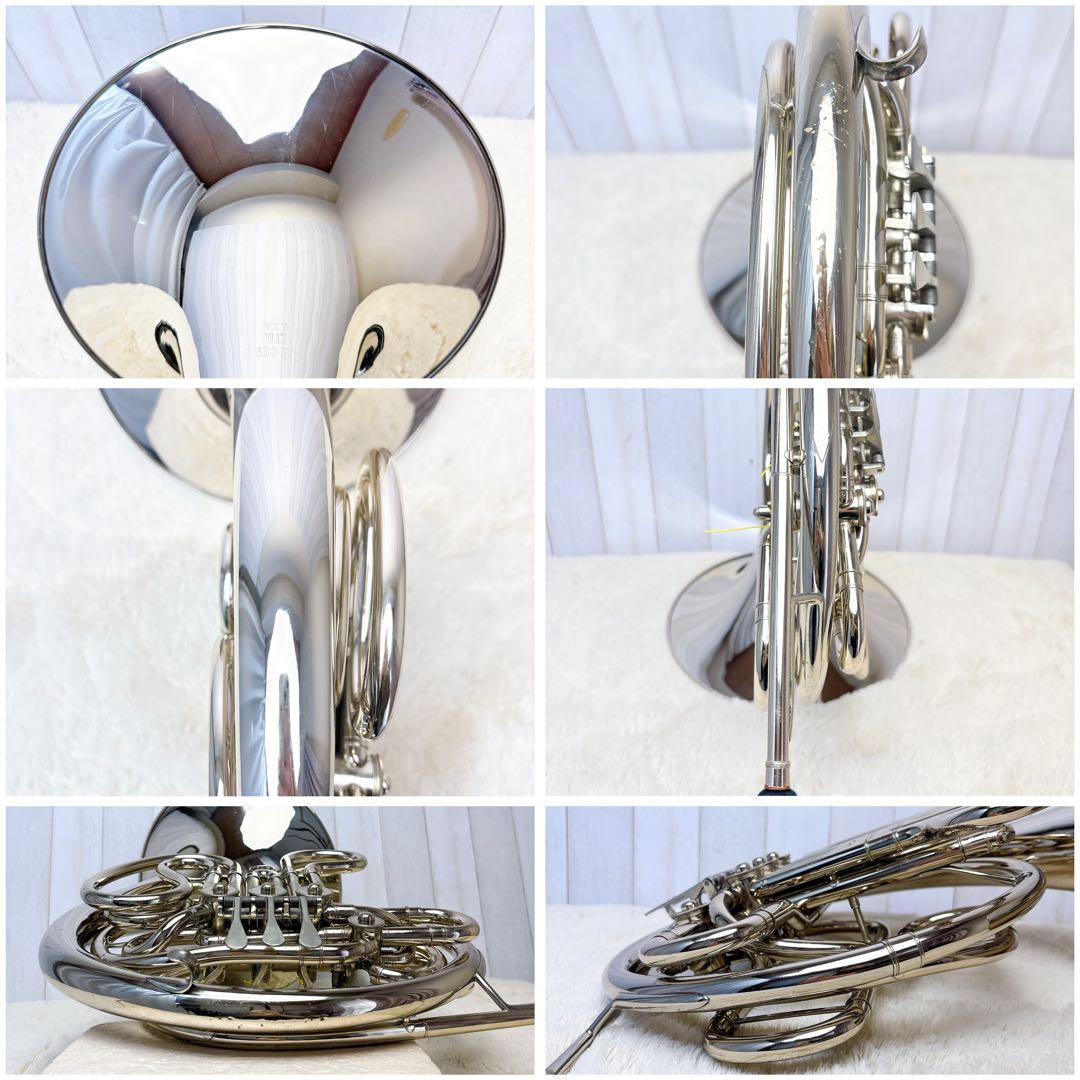 C.G.CONN コーン フルダブルホルン マウスピース付き