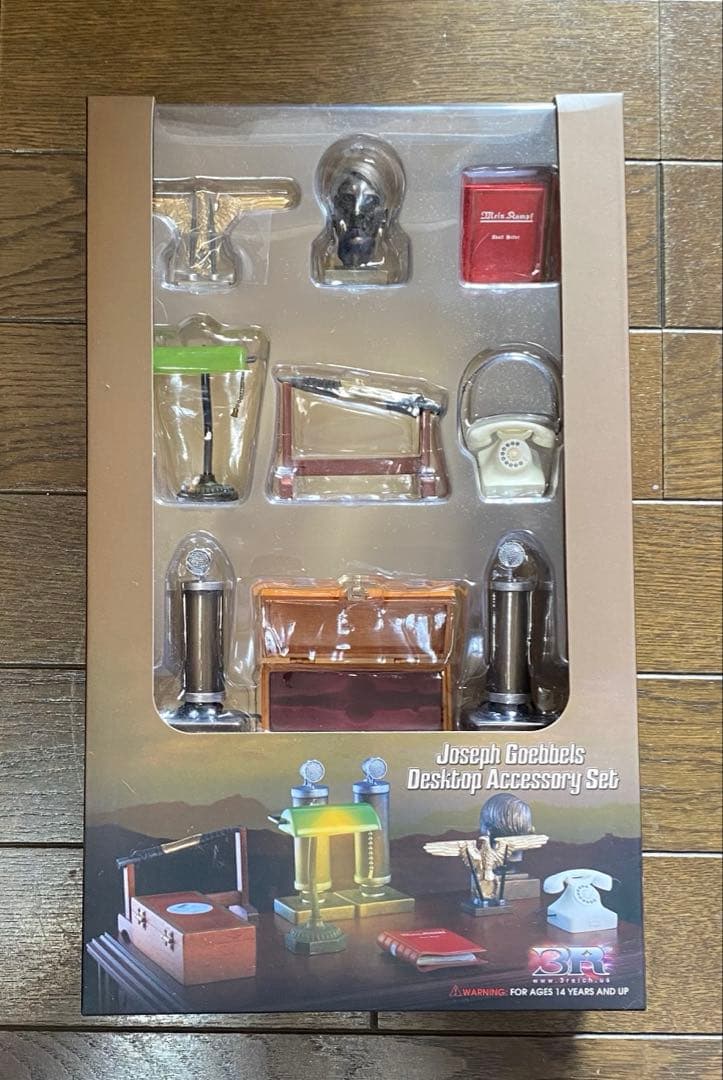 正規品】3R DID社製 ヨーゼフ・ゲッベルス フィギュア 小物 セット