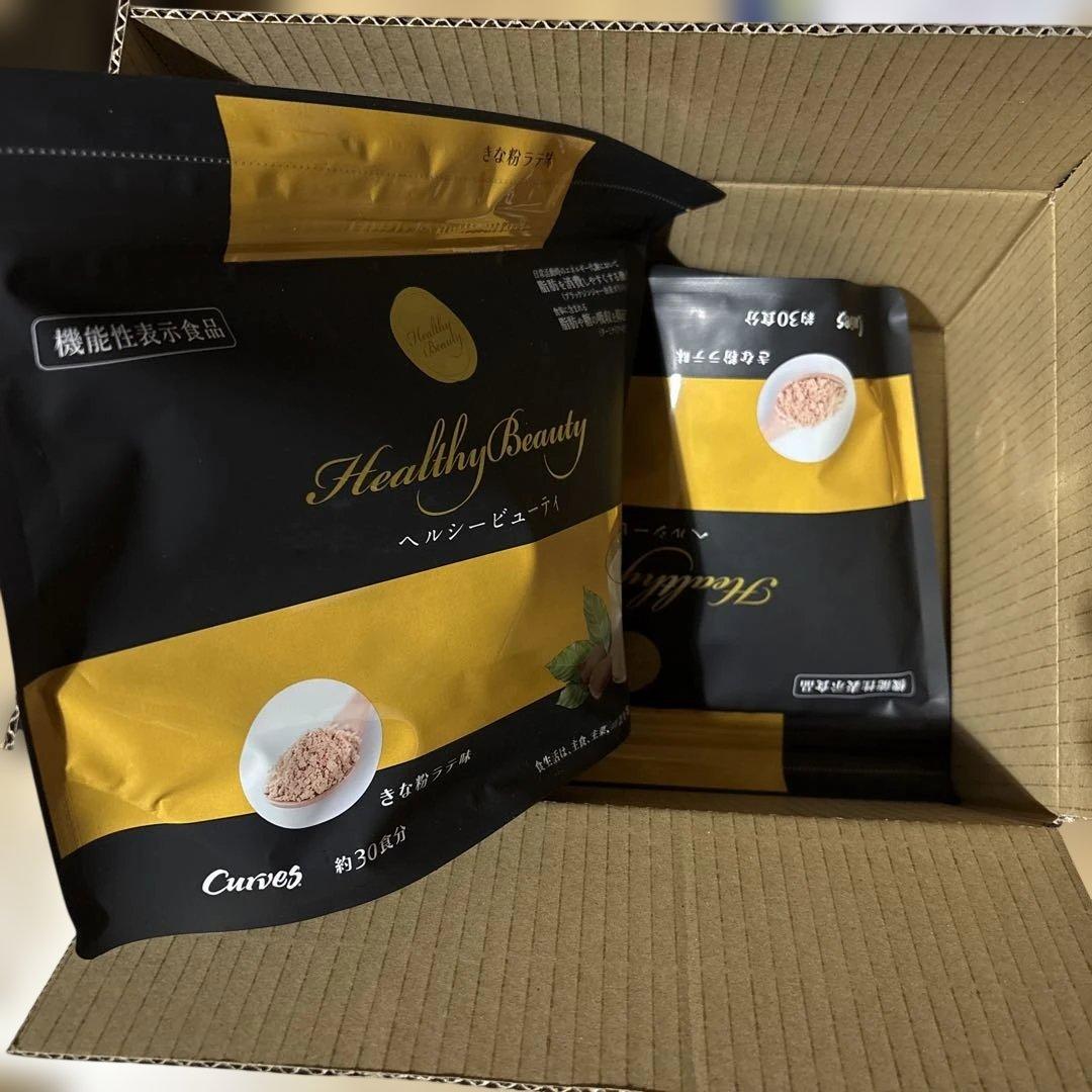 Healthy Beauty きな粉ラテ味 約30食分✖︎2 カーブス - メルカリ