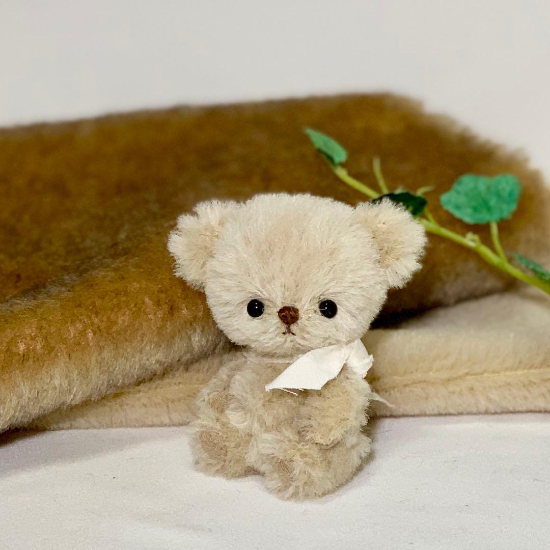 テディベア 丸いくまちゃん 可愛い熊ちびくまちゃんハンドメイド