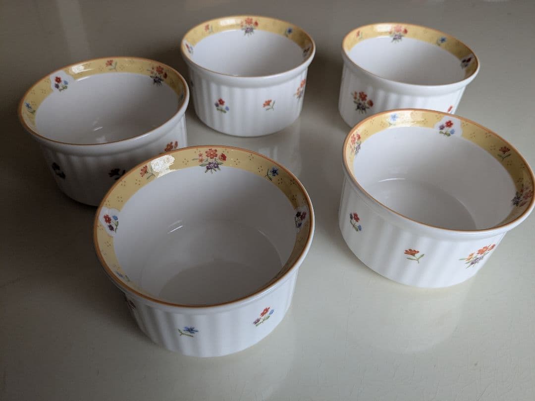 Noritake　ノリタケ　TRUE LOVEトゥルーラブ　ココット　5個 ノリタケ トゥルーラブ ココット 5個セット