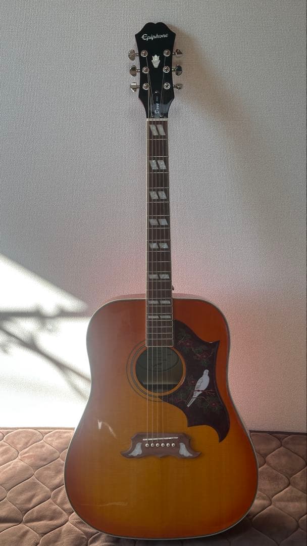 Epiphone DOVE PRO エレアコ Fishman搭載 弦高低め Epiphone DOVE PRO エレアコ Fishman搭載 弦高低め - メルカリ