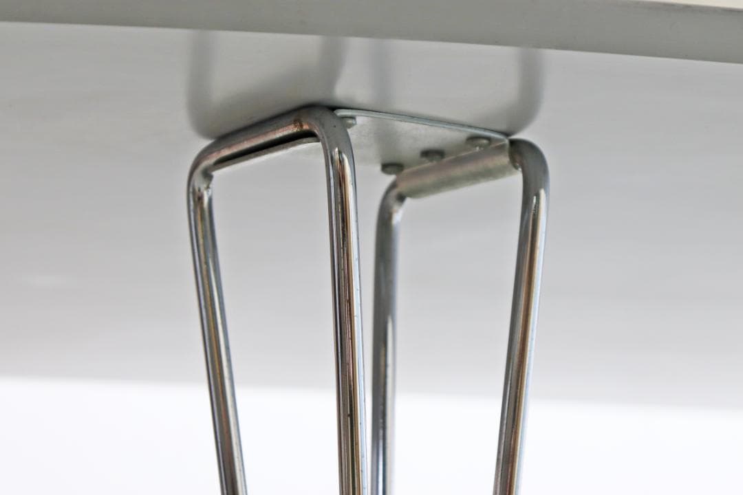 フリッツハンセン W2400 Bテーブル グレー スーパー楕円 北欧