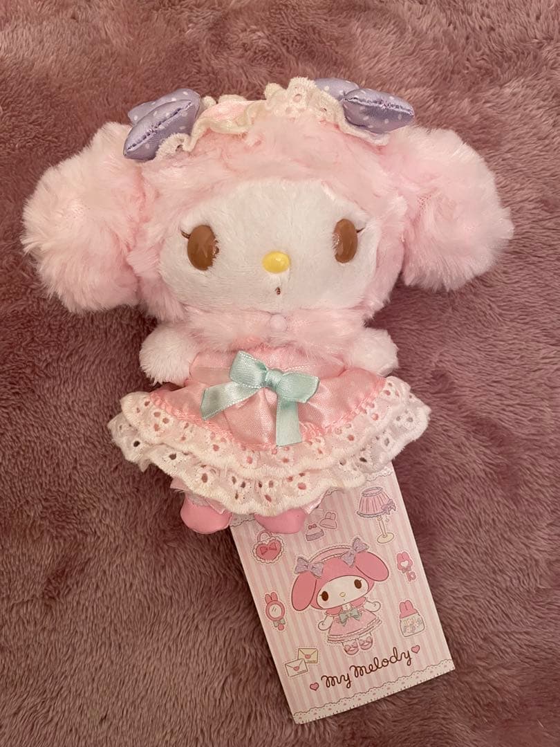 希少美品マイメロディ マイメロおめかしシリーズ マスコット ぬいぐるみ 新品 サンリオ おめかしキラキラぬいぐるみ マイメロディ｜Yahoo