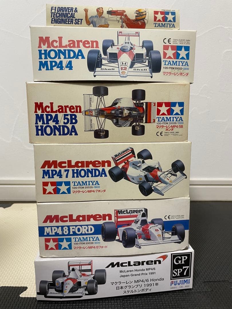 Tamiya McLaren プラモデルセット 4点 タミヤ(TAMIYA)|マクラーレン MP4/8 フォード|【ハードオフ公式通販