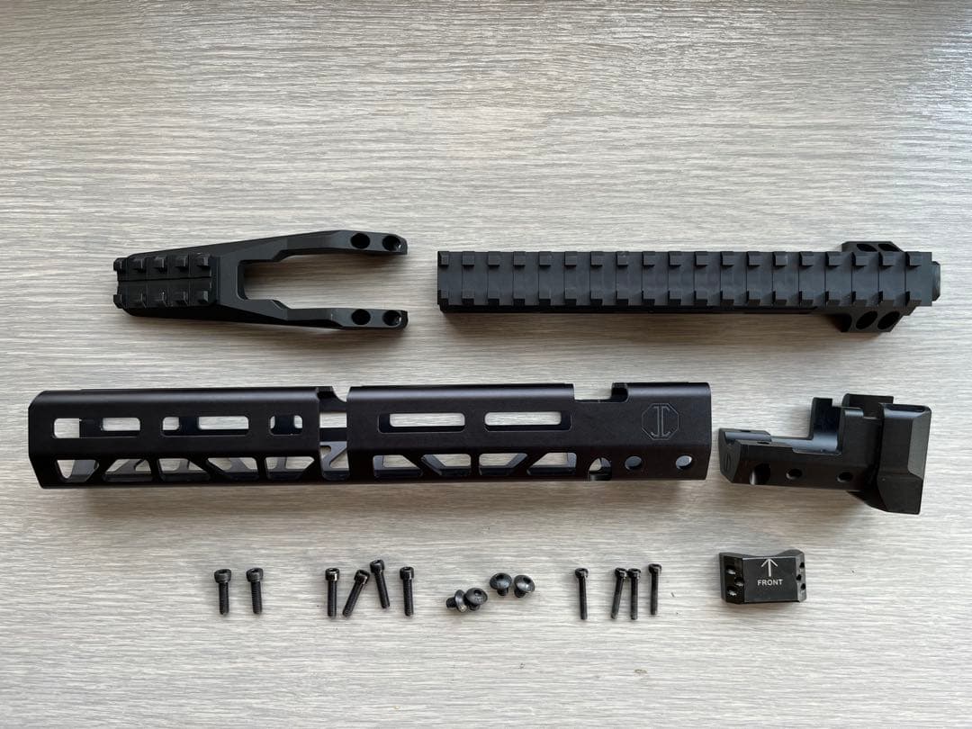 RGW jmac akハンドガード マウント　レプリカ RGW JMAC CUSTOMS MMS OPTIMAL タイプハンドガード GHK/東京マルイAK